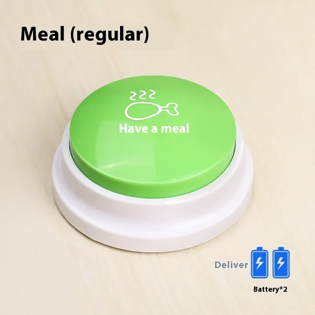 Pet Communication Button Dog Voice Toy Eating No Recording - Shop at LoveMi