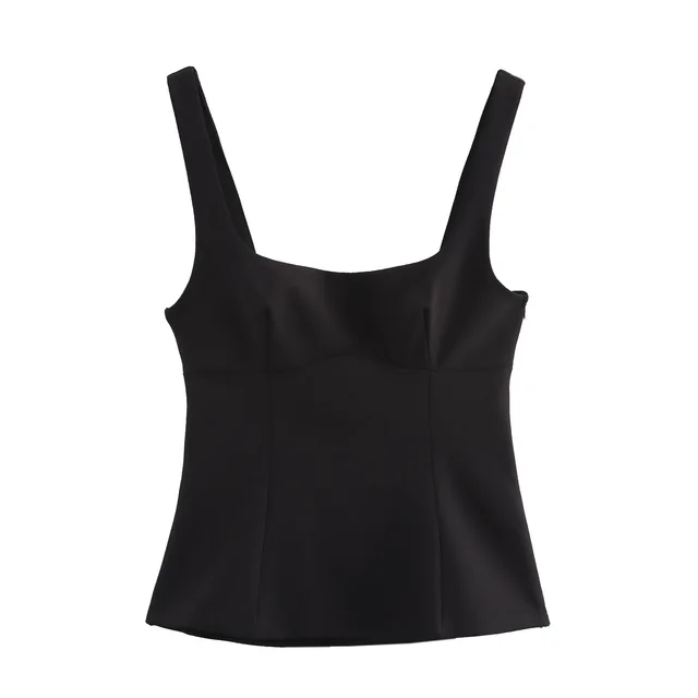 Women's Design Bowknot Decoration Sling Top Black - Shop at LoveMi