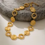 Gold Style Two Necklace