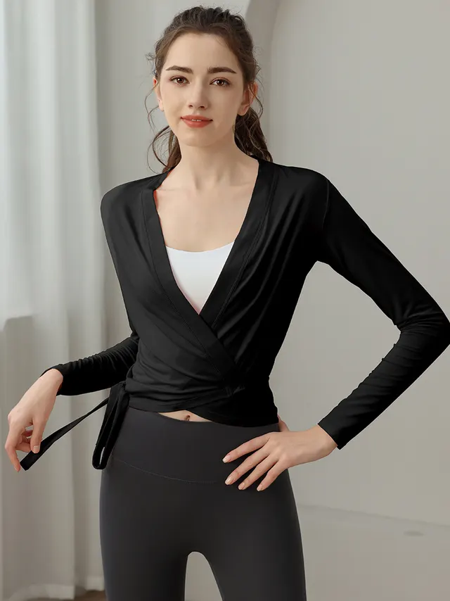 Good looking Professional Yoga Exercise Top Female Black - Shop at LoveMi