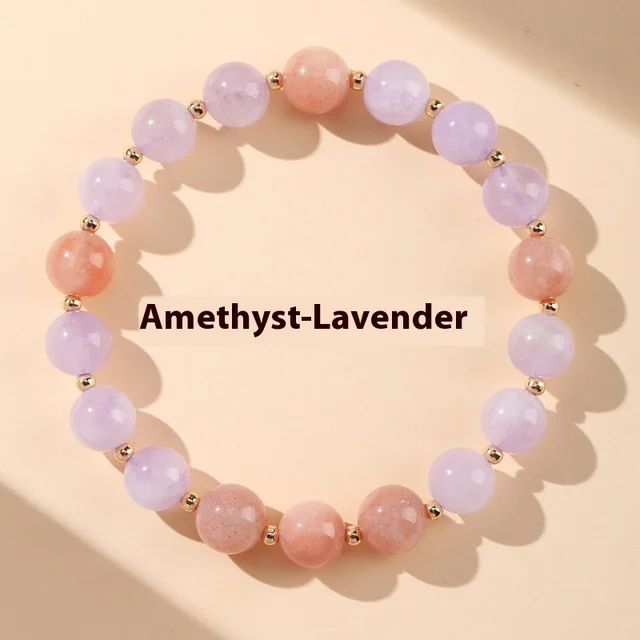 Putuo Mountain Natural Citrine Bracelet Gift For Ladies Lavender Style - Shop at LoveMi