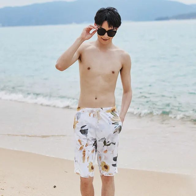 New Couple's Beach Honeymoon Vacation Bikini Hot Spring Swimsuit Men'S Beach Pants - Shop at LoveMi