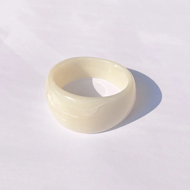 Exaggerated Acrylic Bracelet With Marbling R Style - Shop at LoveMi