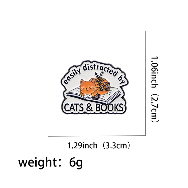 Cartoon Animal Black Cat Pin Alloy Badge Nr6570 - Shop at LoveMi