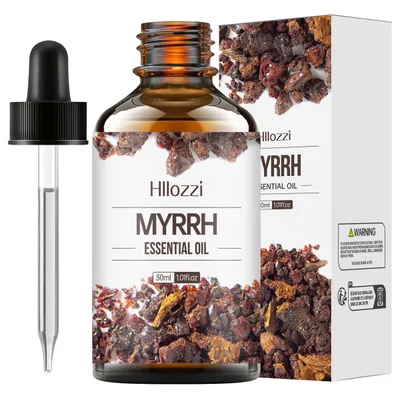 30ml Organic Oil Aromatherapy Massage Aromatic Skin Care Castor Oil Myrrh Essential Oil - Shop at LoveMi