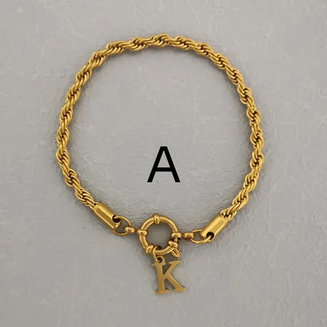 Bracelet Simple Style Ornament Accessories Gold A - Shop at LoveMi