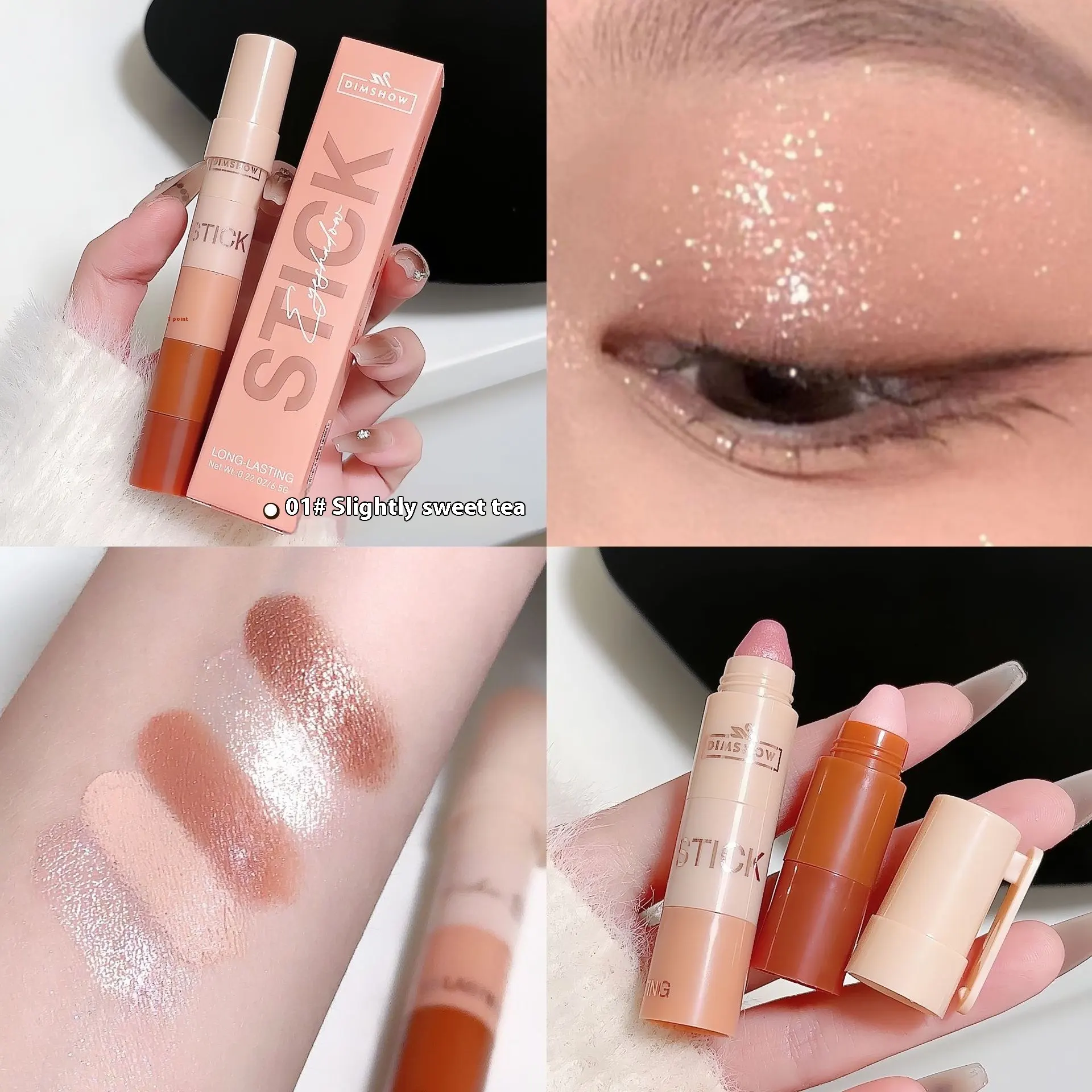 Five And Five Sections Lazy Eyeliner Pen Highlight Plain Face - Suit 01