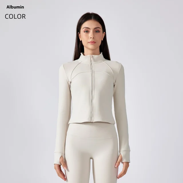 Women's Thin Yoga Wear Top Albumin - Shop at LoveMi