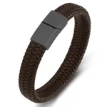 Brown Leather Black 19Cm