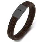 Brown Leather Black 21Cm