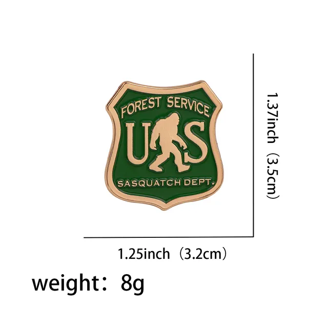 Quotation Creative Brooch Badge Clothing Backpack Ys5561 - Shop at LoveMi