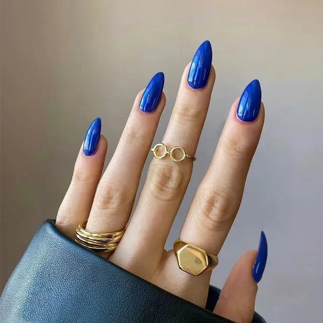 Wear Armor Mid length Solid Color Nail Shaped Piece Jp2137 - Shop at LoveMi