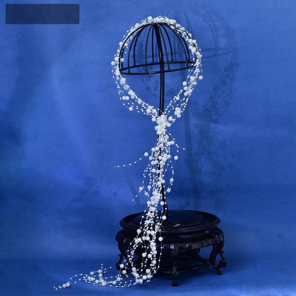 Bridal Wedding Romantic Vintage Hair Accessories Silver Hair Band Cx538 - Shop at LoveMi