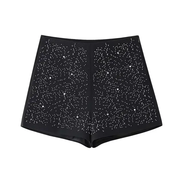 Women's Personalized Diamond Embroidered Suit Shorts - Shop at LoveMi