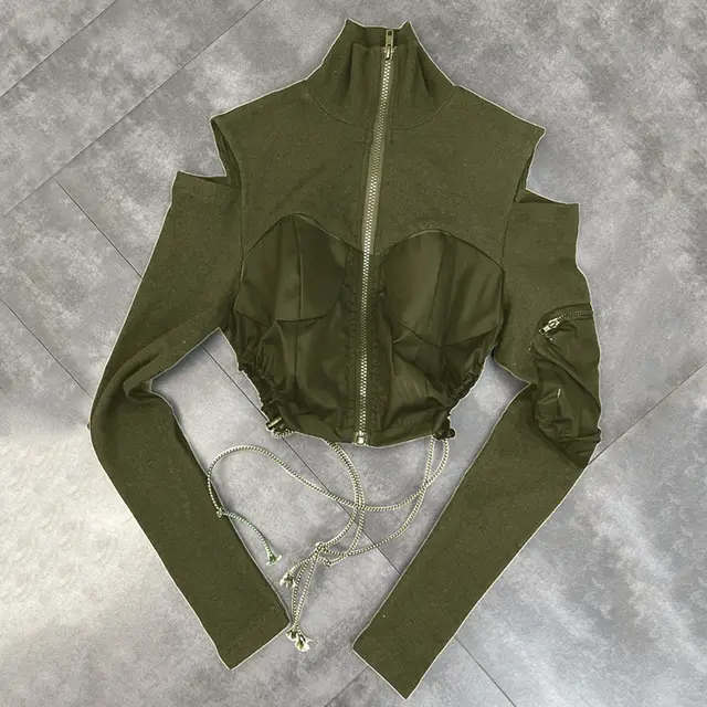 Fashion Personalized Women's Off shoulder Top Green - Shop at LoveMi