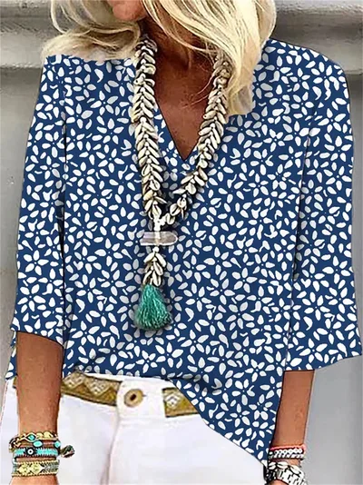 Cross border Clothing 3D Printed V neck Pullover Leisure Cropped POD Customization Vl11 5Xl - Shop at LoveMi