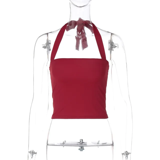 Women's All match Street Style Halter Chest Wrap Red - Shop at LoveMi