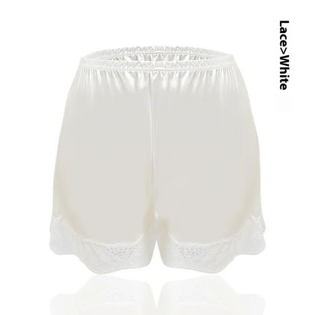 Anti exposure Thin Loose Base Shorts Xku003 White - Shop at LoveMi