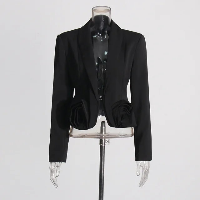 French Elegant Style Two piece Set Black Top - Shop at LoveMi