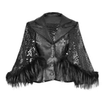 Coat With Brooch