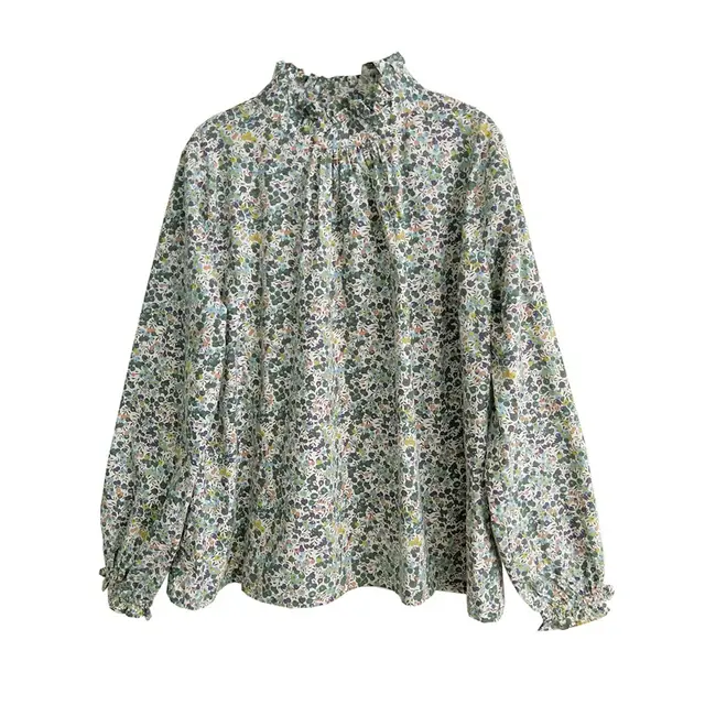 Women's Printed Top Fashion Green Fruit - Shop at LoveMi