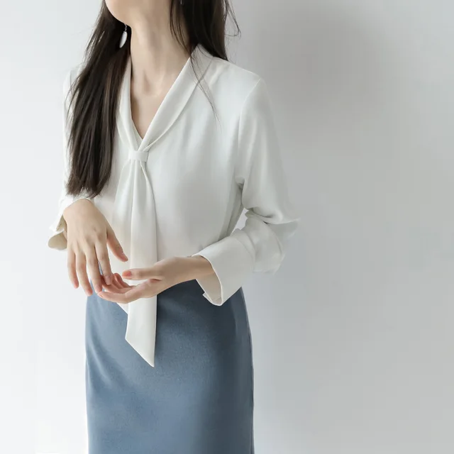 Top Temperament Commute White Shirt Shell White - Shop at LoveMi