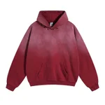 Spray Dyed Dark Red