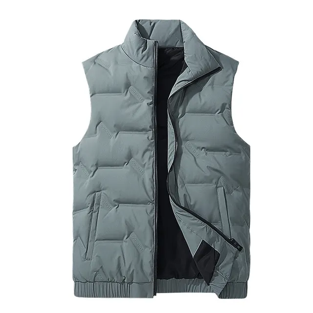 Cotton Vest Autumn And Winter New Thickened Coat Couple Light Green Cotton - Shop at LoveMi