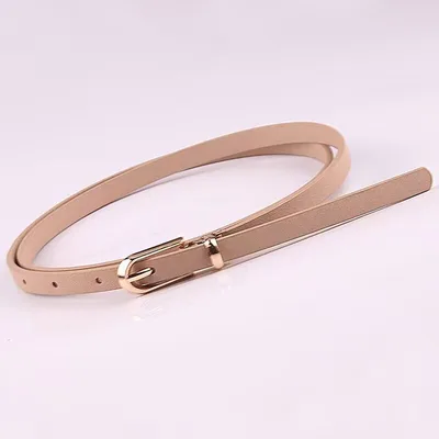 Belt Women's Pant Belt Spring And Summer All matching Light Brown - Shop at LoveMi
