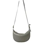 Dumpling Bag Casual Crossbody Shoulder Bag - Silver