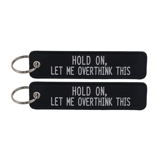 Minimalist Quotation Weaving Mark Keychain Lanyard Nr932 - Shop at LoveMi