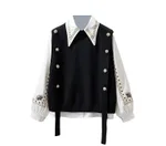 Black Vest Shirt