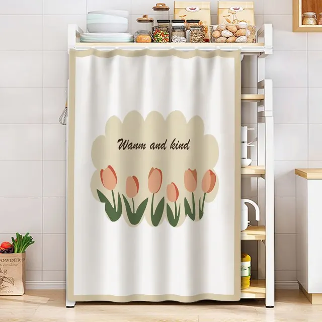 Practical Storage Rack Sundries Shade Curtain Wardrobe Dustproof Ugly Tulip - Shop at LoveMi
