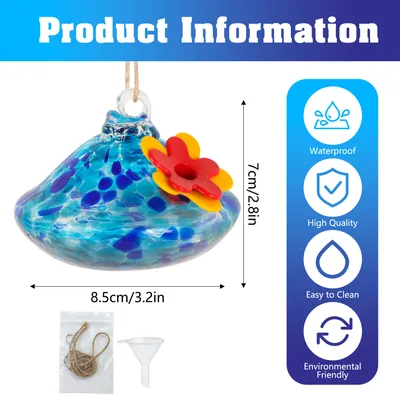 One Outdoor Courtyard With Glass Bird Feeder Sd1 - Shop at LoveMi