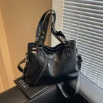 Large Capacity Versatile Casual One-shoulder Versatile Crossbody Bag - Black