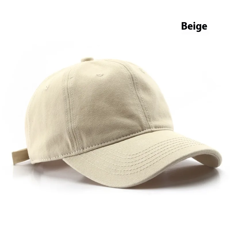 Embroidered Printed Cotton Deep Top Hard Top Hat - Beige - View 1