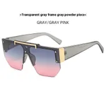 Gray Frame Gray Powder Piece