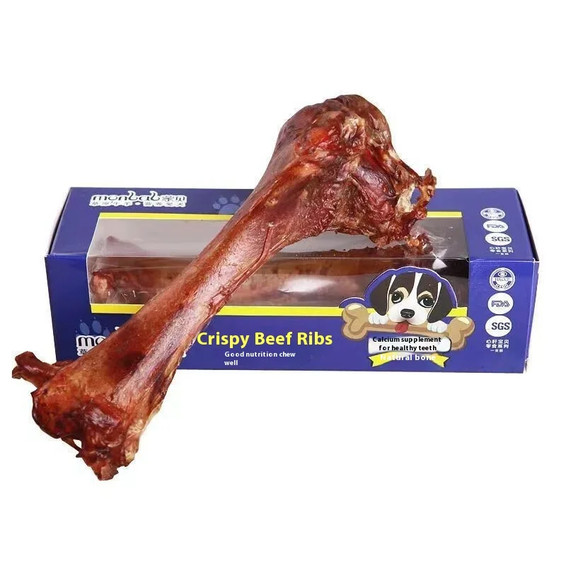 Dog Snacks Molar Long Lasting Beef Marrow Bone Medium Blue - Shop at LoveMi