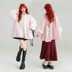 Pink Long Sleeved Shirt