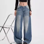 Retro Blue Trousers