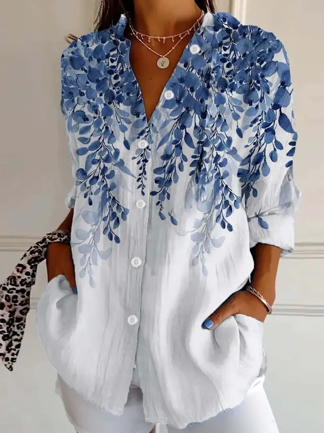 Women's Long Small Floral Print Nccs01123469931 - Shop at LoveMi