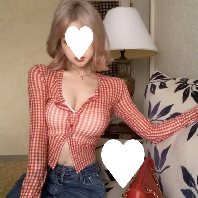 Red Plaid Long Sleeve Sunscreen Shirt - Shop at LoveMi