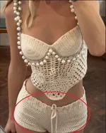 Beige Shorts