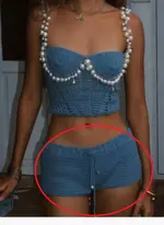 Blue Shorts