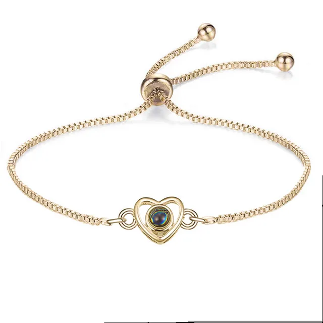 Love Projection Couple Bracelet Niche Design Gold - Shop at LoveMi