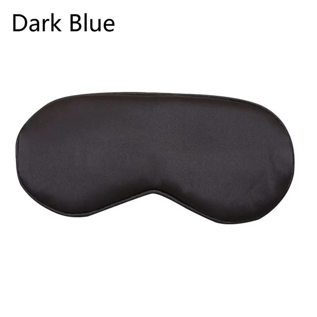 Sleep Shading And Ventilation Silk Feel Eye Mask Dark Blue - Shop at LoveMi