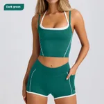 Suit Dark Green
