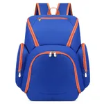 Simple Large Capacity Football Storage Backpack - Blue