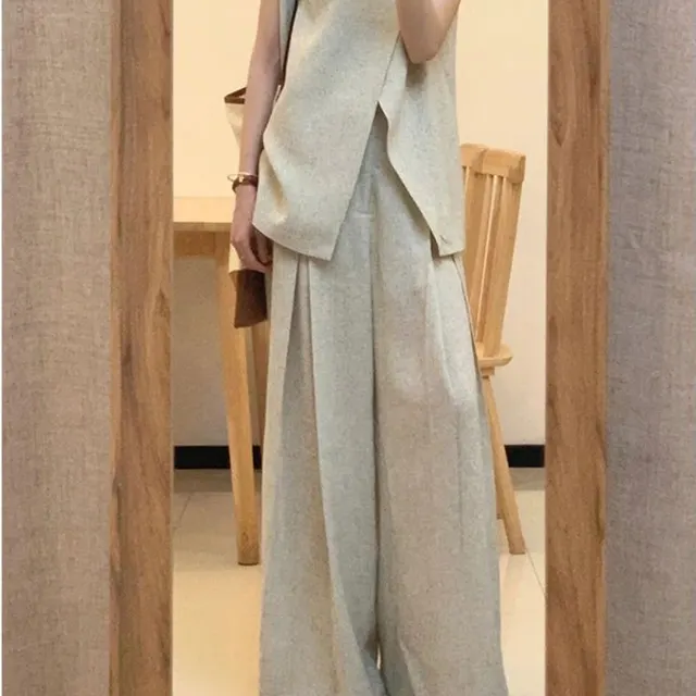 Women's Elegant Wear Casual Wide leg Pants Suit Pants - Shop at LoveMi