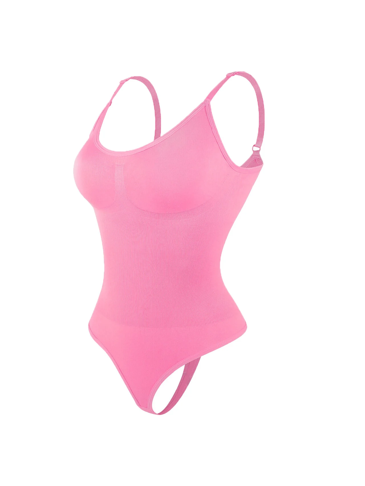 Popular Women's Backless Seamless Camisole Bottoming Tights - Pink